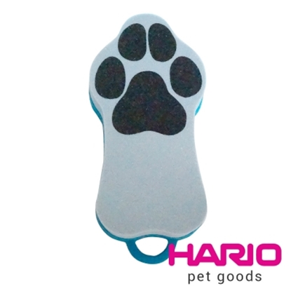 【HARIO】寵物專用硬毛藍色兩面刷  PTS-GRH-BU