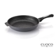 三立獨家【義大利CUOCO】大寶鍋T3系列-鈦晶岩平底鍋32cm-美