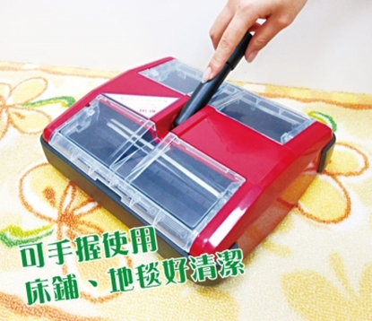 第二代魔特萊免插電環保吸塵器MS-888 (升級1.5M鋁桿) 掃地機 手握吸塵 適合布沙發床舖床單 磁磚 原木地板 榻榻米 多種地板材質