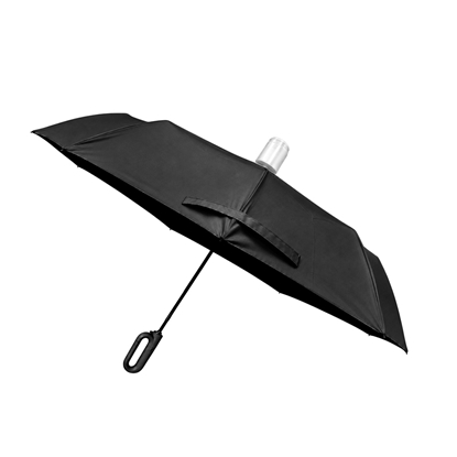 五人十-UMB20 不滴水防曬自動晴雨傘 ( Umbrella design by HANLIN ) 折疊傘 黑膠傘 遮陽傘 半自動 防曬 晴傘 雨傘 環扣掛勾 防滴水收納杯 旅行 上班 通勤 學生