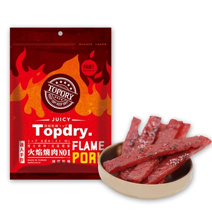 TOPDRY 頂級乾燥 火燄蜜汁豬肉條(160g*3包)