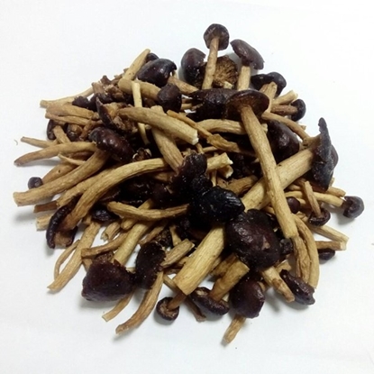 【隆谷養菇場】綜合即食柳松菇餅乾80g-6包入(原味x2+胡椒x2+芥末x2)