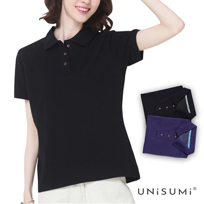【UNISUMI】高機能涼感立領POLO衫｜英國專利異味消除技術