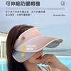 圖片 超值2入組【L’eBeauty】時尚漸變伸縮帽檐遮陽帽 ((UPF50+/遮陽/防曬/全防護/網球帽/高爾夫球帽/空頂帽)-美