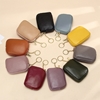 圖片 超值2入組【L’eBeauty】日系簡約頭層牛皮拉鍊零錢包 KDB-0021(真皮/零錢包/卡包/牛皮)-美