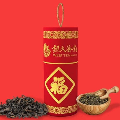 魏氏茶業WEIS TEA【阿里山烏龍茶】【經典茶款】150克 / ALISHAN OOLONG (炮。響禮盒)