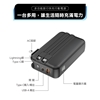 圖片 【WONDER】多功能旅行插頭帶線快充行動電源20000mAh Wh標示 WA-P15BA-美