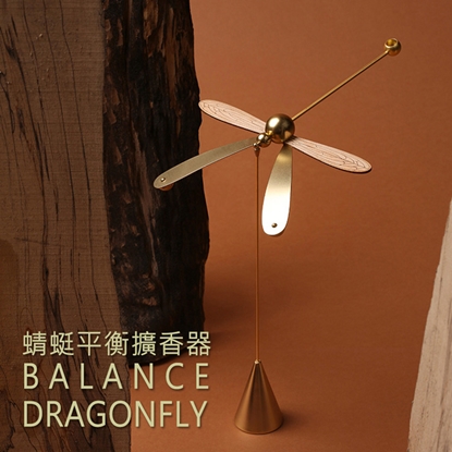 意外設計蜻蜓平衡擴香器