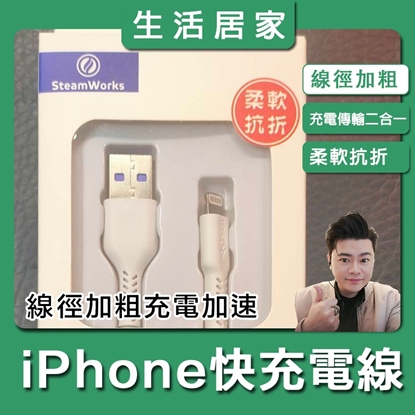 6A快充充電線-蝦