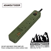 圖片 ADAMOUTDOOR｜ 家用款4開6插30WPD 延長線1.8M