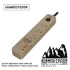 圖片 ADAMOUTDOOR｜ 家用款4開6插30WPD 延長線1.8M