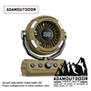 圖片 ADAMOUTDOOR｜無線DC充電式擺頭循環扇(可照明、可擺頭) (ADFN-LED100RT)